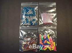 1 1/2 x 1 1/2 Ziplock Bags 75000 Plastic Reclosable Jewelry Resealable 2 mil
