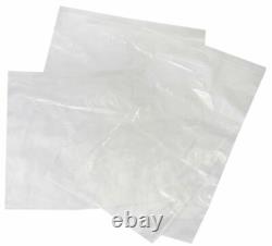 10,000 Square 7.5 x 7.5 Grip Seal Press Lock Bags Resealable Plain Poly Plastic