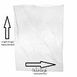 10 x 15 Inch Polythene Bags Strong Thick Clear Plastic Storage Craft 400 Gauge