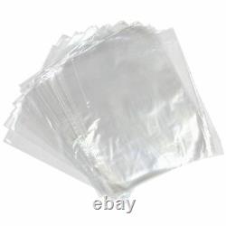 100 200 500 1000 Polythene Clear Plastic Food Use Bags All Sizes Available