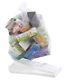 100 Clear Recycling Bags / Sacks / Refuse / Rubbish 64 Gauge By Bag It Plastic