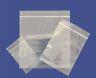 100 Grip Seal Bags Self Resealable Poly Plastic Clear Zip Lock Bags All Sizes