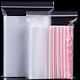 100 Small Clear Plastic Bags Baggy Grip Self Seal Resealable Zip Lock Pouch Bag