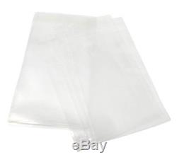 1000 10 x 13 Premium Clear Plastic Self Seal Lip & Tape Poly Bags 1.5 Mil