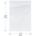 1000 -13x18 Clear Plastic Zipper Poly Locking Reclosable Bags 2 Mil