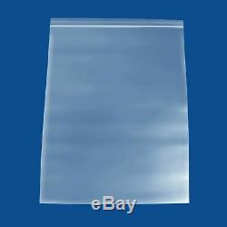 1000 16x20 Ziplock Clear Tiny Reclosable Plastic Poly Zipper Bags 16 x 20 4Mil