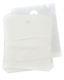 1000 Clear Heavy Duty Patch Handle Plastic Carrier Bags 15 X 18 X 3