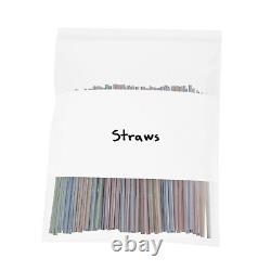 1000 Clear Plastic Reclosable Bags Self Seal Zip Lock Choose Type, Mil & Size