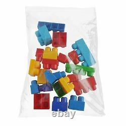 1000 Clear Reclosable Plastic Zip Lock Bags Resealable Zipper Bag 14 x 202 Mil