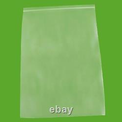 1000 Clear Reclosable Plastic Zip Lock Bags Resealable Zipper Bag 14 x 202 Mil