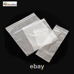 1000 PLASTIC RESEALABLE GRIP SEAL BAGS 15 x 20