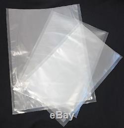 1000 Poly Nylon 9x12-3/8 Food Save Keep Fresh Preservation Channel Vacuum Bag
