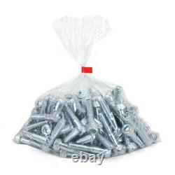 1000 Polythene Bags 10 x 15 Inch Clear Thick Food Storage 500 Gauge 125 Micron