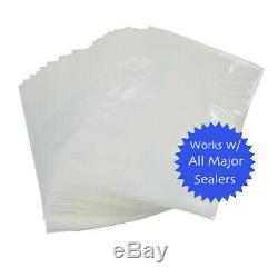 1000 Quart 8x12 4 mil Vacuum Sealer Bags Double Embossed FREE Shipping USA