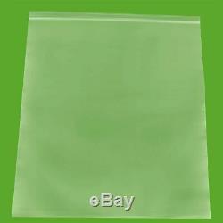 1000 Ziplock Clear Reclosable Plastic Seal Zip Lock Bags 18 x 20 4 mil