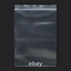 1000 qty 6 x 8 Reclosable Clear Plastic Poly Zipper Bags 6 Mil Heavy Duty