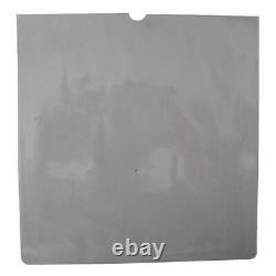 1000 x Strong PVC Sleeves For 7 45 Records Clear Glass Finish Vinyl Covers Bags