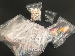 10000 3x4 Clear 2 Mil Zip Lock Bags- Resealable Plastic Ziplock-Reclosable 3x4