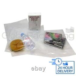 10000 CLEAR 10x12 POLYTHENE PLASTIC FOOD GRADE BAGS 10 x 12 100 GAUGE 24HR