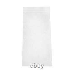 10000 Clear 2 Mil Reclosable Plastic Top Seal Poly Bags 4x8 Jewelry Baggies