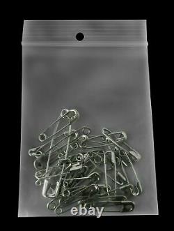 10000 PCS Clear Reclosable Plastic Zip Lock Bags Resealable Zipper 3 x 4 4 Mil