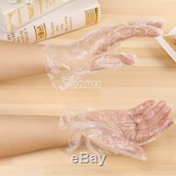 100PCS/bag Food Plastic Gloves Disposable Gloves for Restaurant Kitchen BBQ