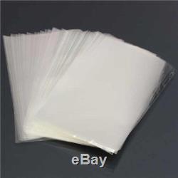 100g / 200g PLAIN STRONG CLEAR POLY POLYTHENE POSTAL PLASTIC BAGS ALL SIZE & QTY
