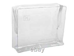 100x Clear AIRPORT SECURITY LIQUID BAGS Plastic Seal HOLIDAY Travel HAND LUGGAGE