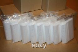 100x Small Clear Bags Baggy Jewellery Plastic Bags Self Seal Resealable ZIP LOCK