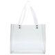 10x(womens Clear Tote Bag For Stadium Work Plastic Pvc Purse Handbags W9m1)