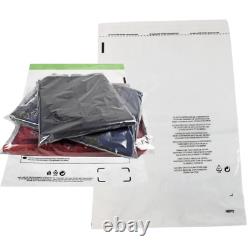 10x14 CLEAR MAILING BAGS 250X350MM MEDIUM STRONG SELF SEALING PARCEL POSTAL POS