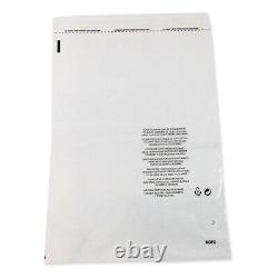 10x14 CLEAR MAILING BAGS 250X350MM MEDIUM STRONG SELF SEALING PARCEL POSTAL POS