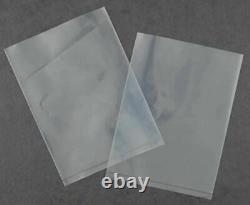 10x15 Clear Poly Bags 3 Mil Flat Open Top Plastic Packaging Packing LDPE