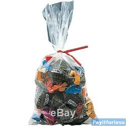 10x30 2 Mil Clear Flat Food Grade Plastic Poly Bag 1000