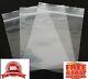 12x15'' Zip Lock 2mil Reclosable Clear Plastic Bags