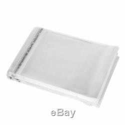 15000 Clear Cellophane Bag See Through Display Self Peel Seal Plastic 10x12'