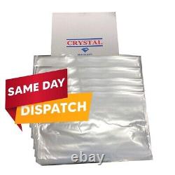 2000 Clear Plastic Polythene Bags Strong Packing Poly Bags 12 x 15 in 100Gauge