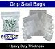 2000 Xl Large Grip Press Seal Bags 11 X 16 Clear Plastic Food Suitable Pouches
