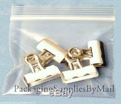 2000 Zipper Bags Self Seal Resealable Mini Grip Poly Plastic Clear 2 Mil 13x15