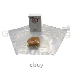 2000 x HEAVY DUTY 18x24 CLEAR POLYTHENE FOOD USE APPROVED BAGS 200 GAUGE 24HR