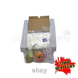 2000 x HEAVY DUTY 20x30 CLEAR POLYTHENE FOOD USE APPROVED BAGS 200 GAUGE 24HR