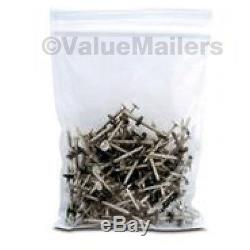 20000 2x3 Clear Plastic Zipper Poly Locking Reclosable Bags 4 MiL