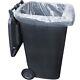 240l Bin Bags Black Heavy Duty Wheelie Refuse Sacks Strong Liners Rubbish Bags