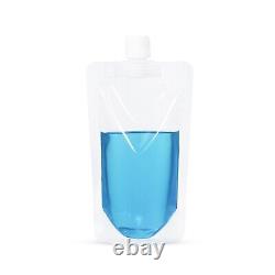 250ml 300ml Stand-up Plastic Drink Bags 15mm Wide Spout Pouch For Liquid Juice