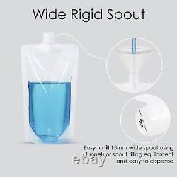 250ml 300ml Stand-up Plastic Drink Bags 15mm Wide Spout Pouch For Liquid Juice