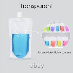 250ml 300ml Stand-up Plastic Drink Bags 15mm Wide Spout Pouch For Liquid Juice