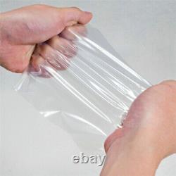 2Mil Clear Reclosable Zipper Bags Zip Small Large Plastic Lock PE Cloth Jewelry