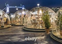 3.6m Garden Dome, 2x Canopies + Sand Bags, Garden Igloo, Perfect for Parties