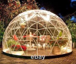 3.6m New Summer & Winter Garden Dome, Garden Igloo, Inc. 2x Canopy & Sand Bags