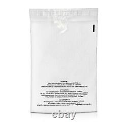 3000 10x13 Premium Suffocation Warning Clear Plastic Self Seal Poly Bags 1.5 Mil